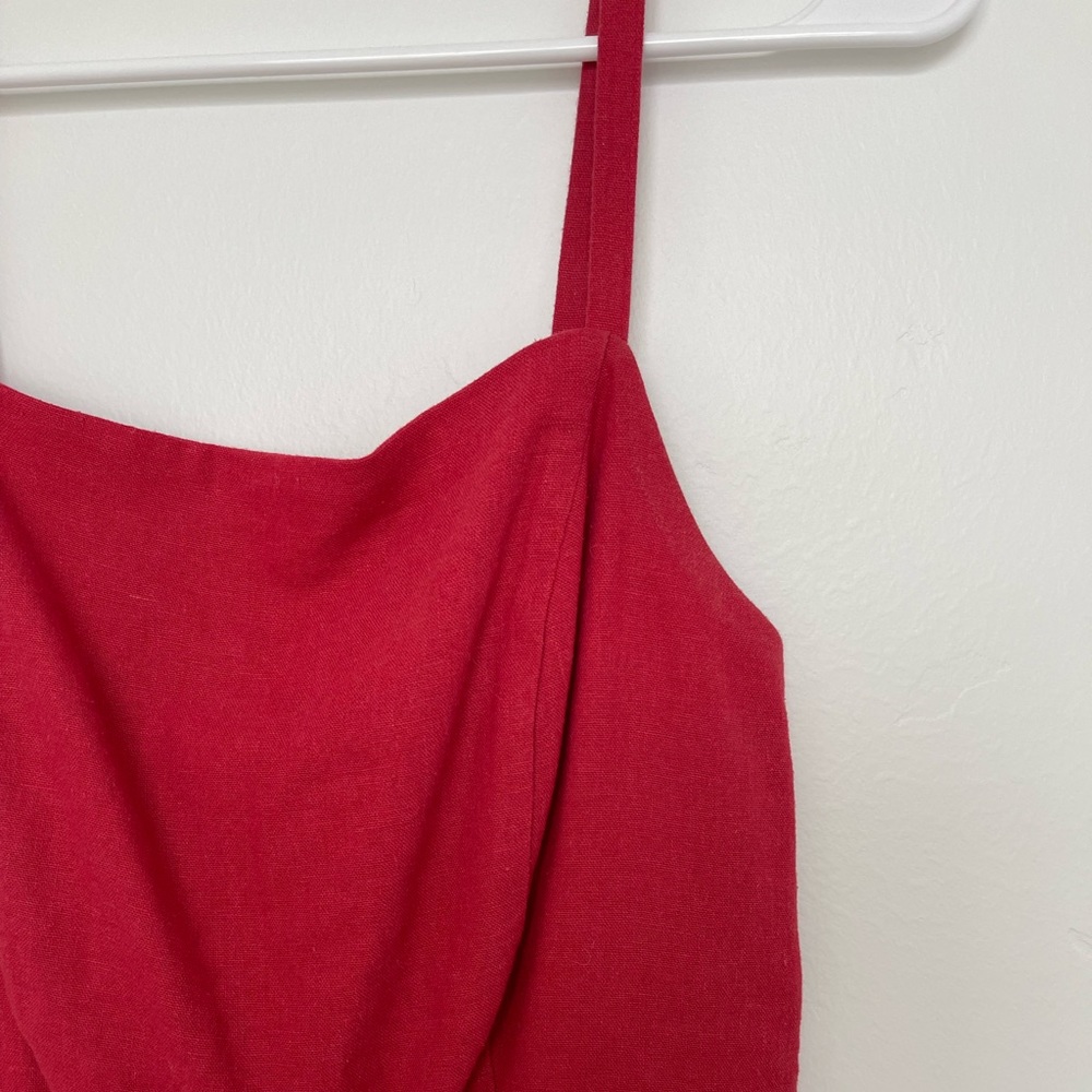 Red jumpsuit - Picture 4 of 4